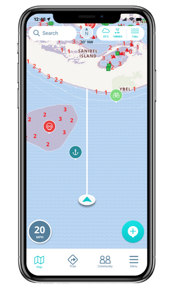 GPS Marine Naivgation App