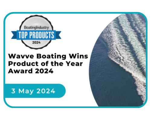 Boating Industry Top Product Award 2024 wavve boating app